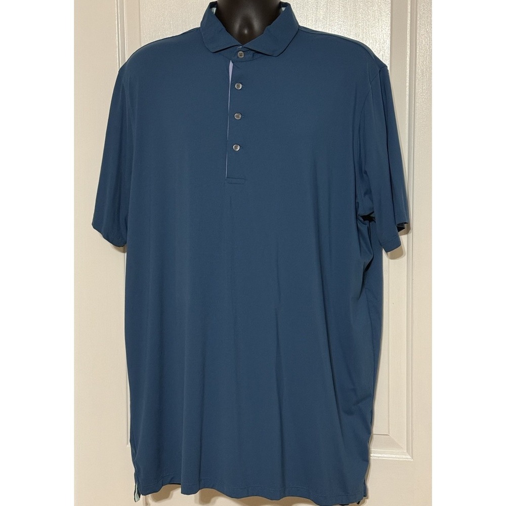 Greyson Men's Golf Polo XXL Dark Green